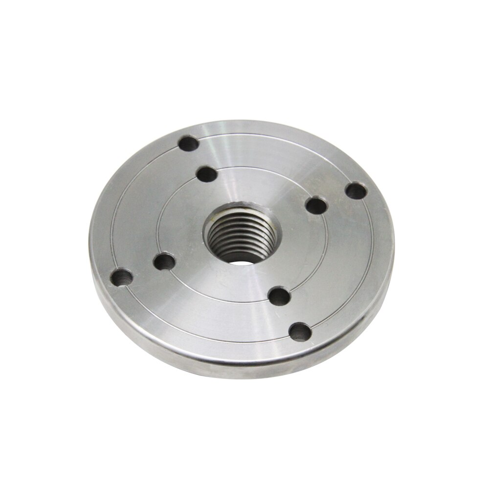 TASP-placa frontal de torno de madera, 4 ", 100mm para M33 M18, 1 pulgada, máquina de carpintería roscada, placa frontal de brida de mandril giratorio