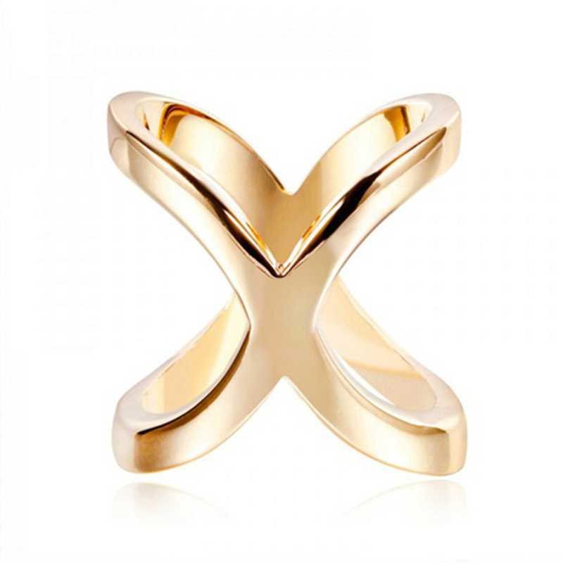 Cross Boog Sjaal Clip Metalen Knop X Vorm Broches Sjaals Gesp Vierkante Sjaals Sieraden Accessoires: Gold