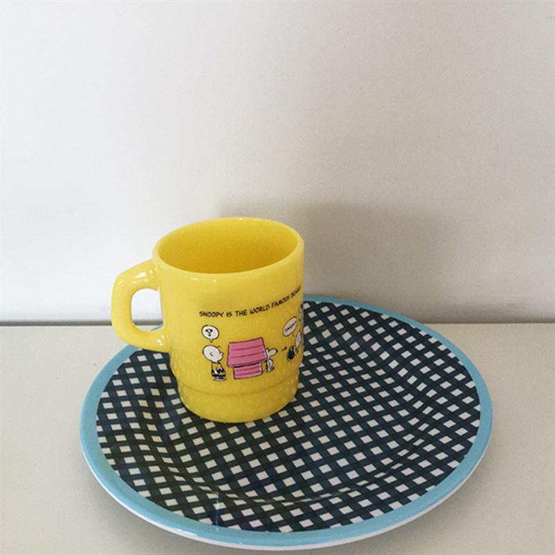 Plato de almacenamiento de forma redonda de 9 pulgadas, plato para cena, fruta, Sushi, aperitivo, postre, pastel, bandeja de pastelería, vajilla de cocina, decoración