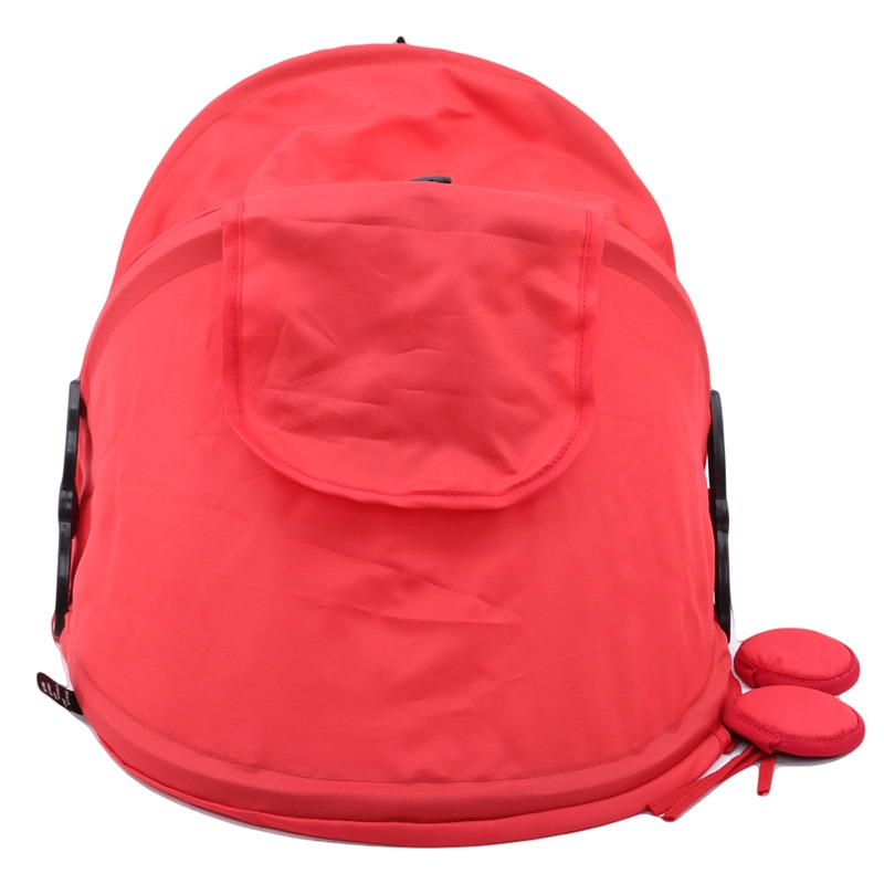 Solskydd för barnvagn solsufflett sufflettskydd barnvagnstillbehör till barnvagn visir för sittande och liggande: Blå