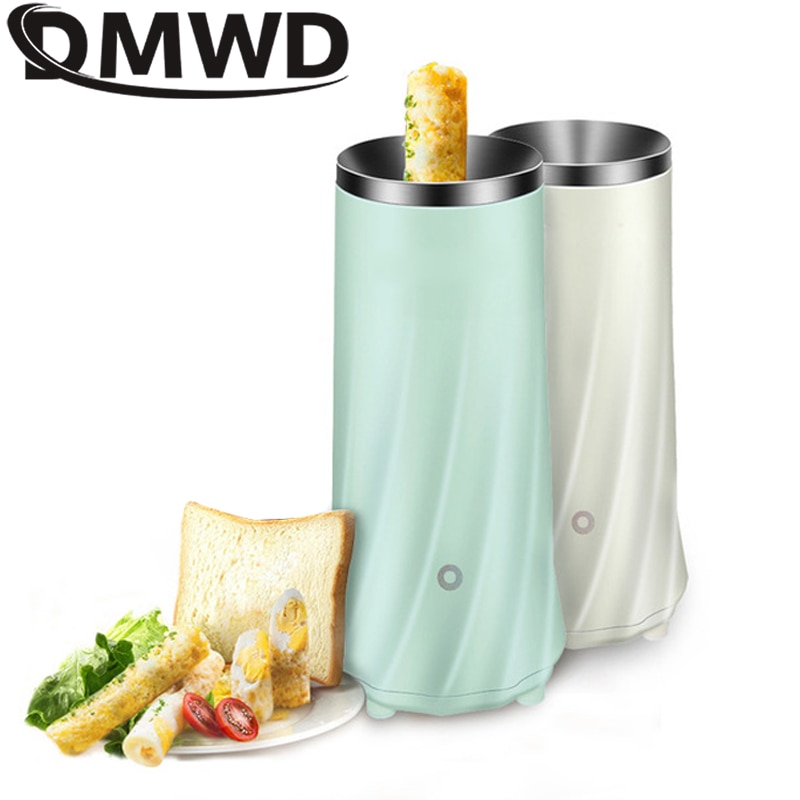 DMWD Automatic Egg Roll Maker Mini Electric Eggs Boiler Cup Omelette Breakfast Machine Cooking Tools Eggmaster Sausage Burrito