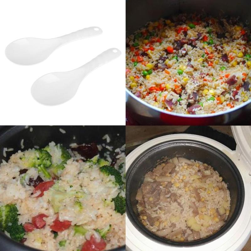 2 stk avanceret trykkoger riskoger ris scoop miljøvenlig non-stick risske special køkkenværktøj