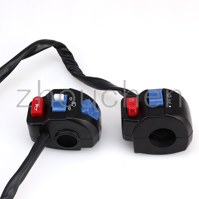 Interrupteur de commande de guidon pour SCOOTER chinois GY6, 4 temps, TAOTAO JCL ZNEN BMS, clignotant, phare électrique antibrouillard
