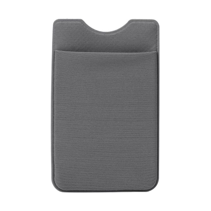 Elastic Adhesive Sticker Cell Phone Wallet Case Credit ID Card Holder Pocket 62KE