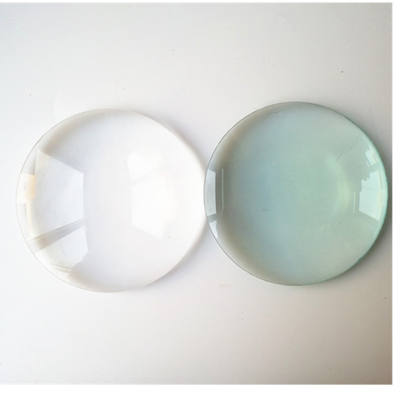 Szkło powiększające obiektyw 3x5x8x10x lupa stacjonarna zastępuje obiektyw 127mm duży soczewka wypukła szkła optycznego niebieski lub biały wymienny