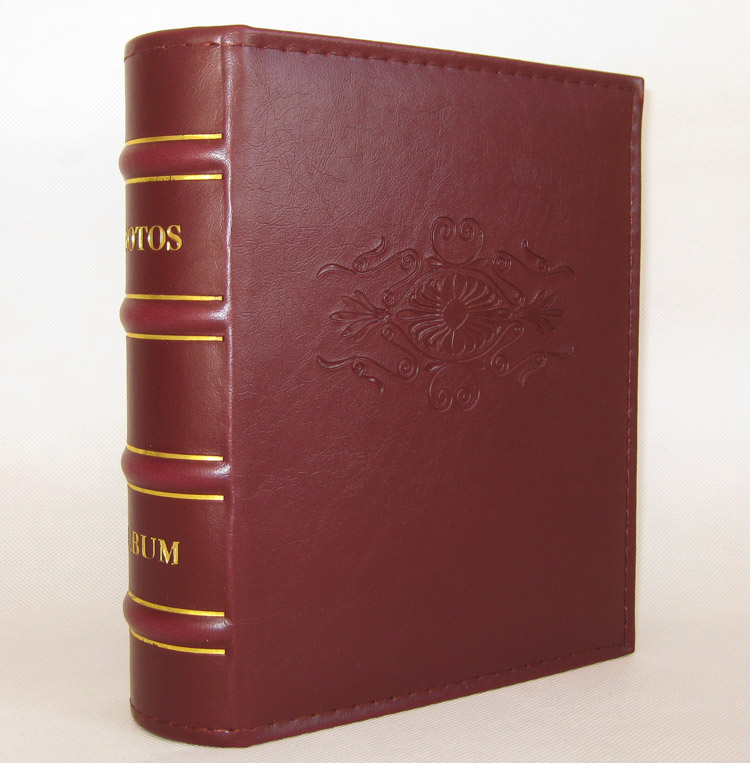 Album Insert-Type Family Album 5-Inch Leather Surface Photo Album 200 Children Baby Growth Album: YELLOW