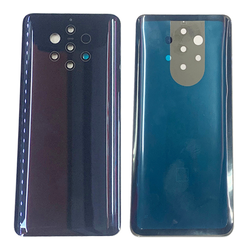 Copribatteria custodia per pannello dello sportello posteriore custodia per Nokia 9 PureView Cover posteriore con parti di ricambio dell&#39;obiettivo della fotocamera