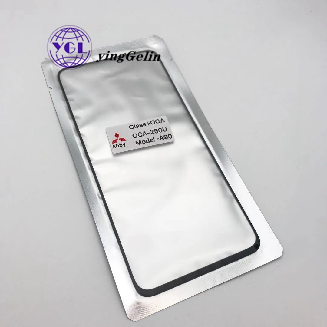 Voorpaneel Glas Met Oca Voor Samsung Galaxy A9 A8plus A8 Touch Screen Sensor Lcd Display Glas Cover