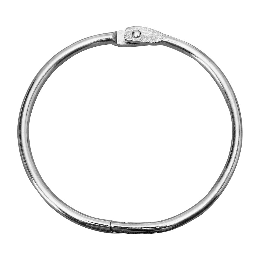 PPYY -10 Hinged Rings Metal Binder Craft Split Hinge For Scrapbooking Photo Album Card: 50mm