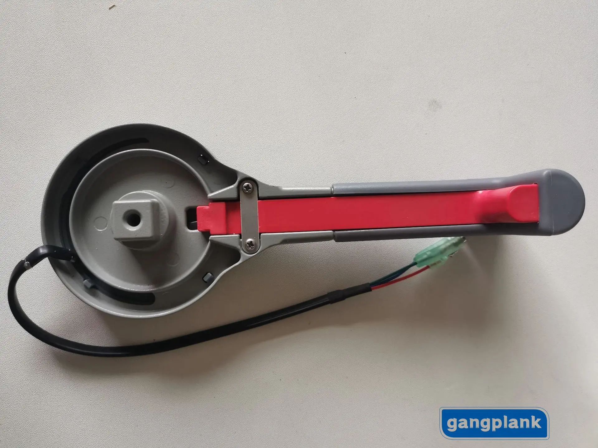 Gruppo maniglia della scatola di controllo del motore fuoribordo con ascensore per parti del motore della barca Yamaha muslimat