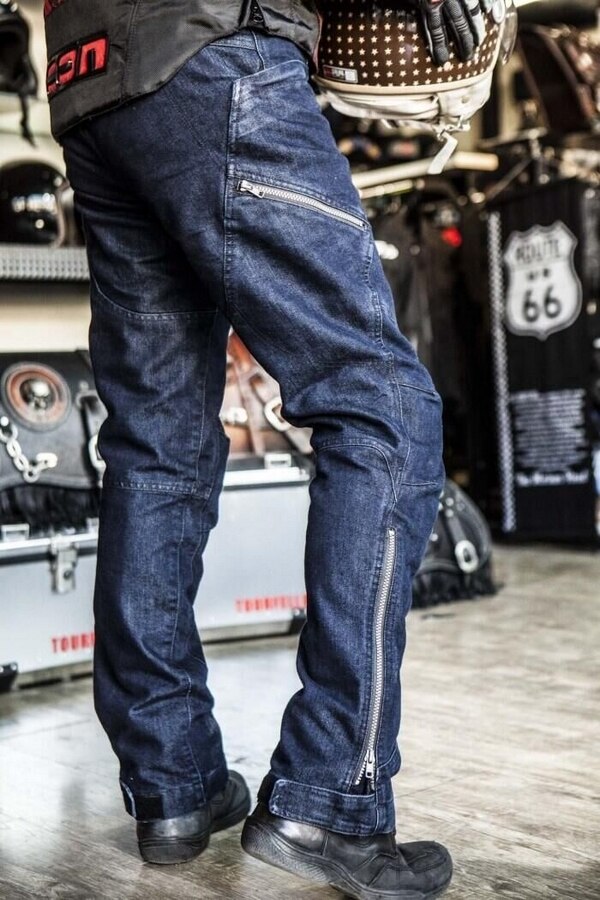 bleu moto loisirs GS jean tout-terrain en plein air jean cyclisme pantalon 2 pièces protéger équipement GP PRO moto pantalon