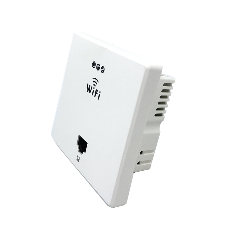 ANDDEAR blanco WiFi inalámbrico en pared AP de de las habitaciones del Hotel cubierta Wi-Fi Mini montaje en pared AP Router de acceso punto
