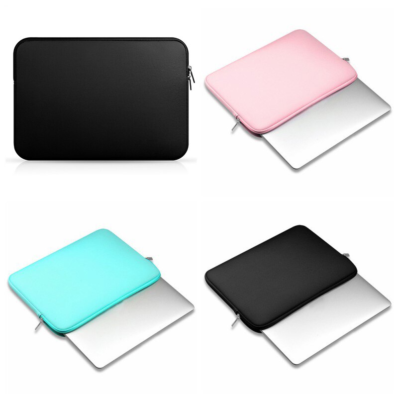 Zipper Laptop Sleeve Case Laptop Bags For Macbook AIR PRO Retina 11" 12" 13" 14" 15" 15.6 inch Notebook Bag
