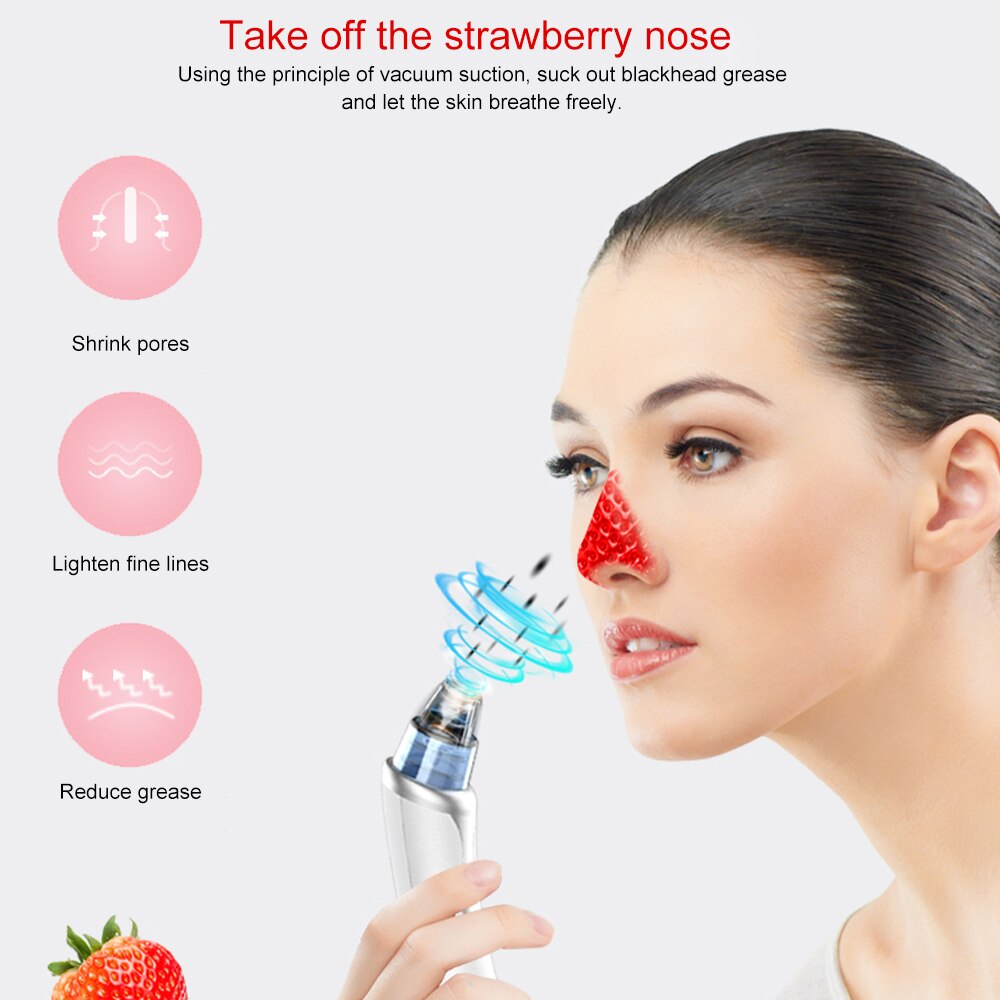 Ultrasonic Skin Scrubber Facial Peeling Pore Cleaner Exfoliator Face Blackhead Remover Spa Nano Sparyer Steamer