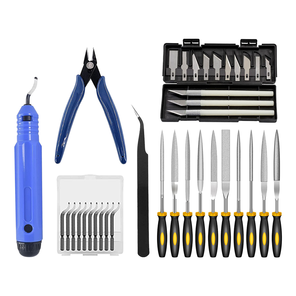Creality 3D Printer Tool Kit Assembly/Removal/Finishing/Filament Cutting Set 3D Printer Accessories for Cleaning,Finishing&Cutt: Yellow