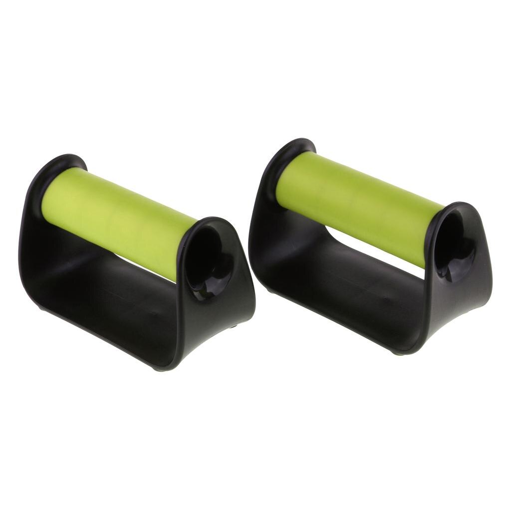 Push Up Bars for Floor - Perfect Pushups Non Slip Push Up stands: Green