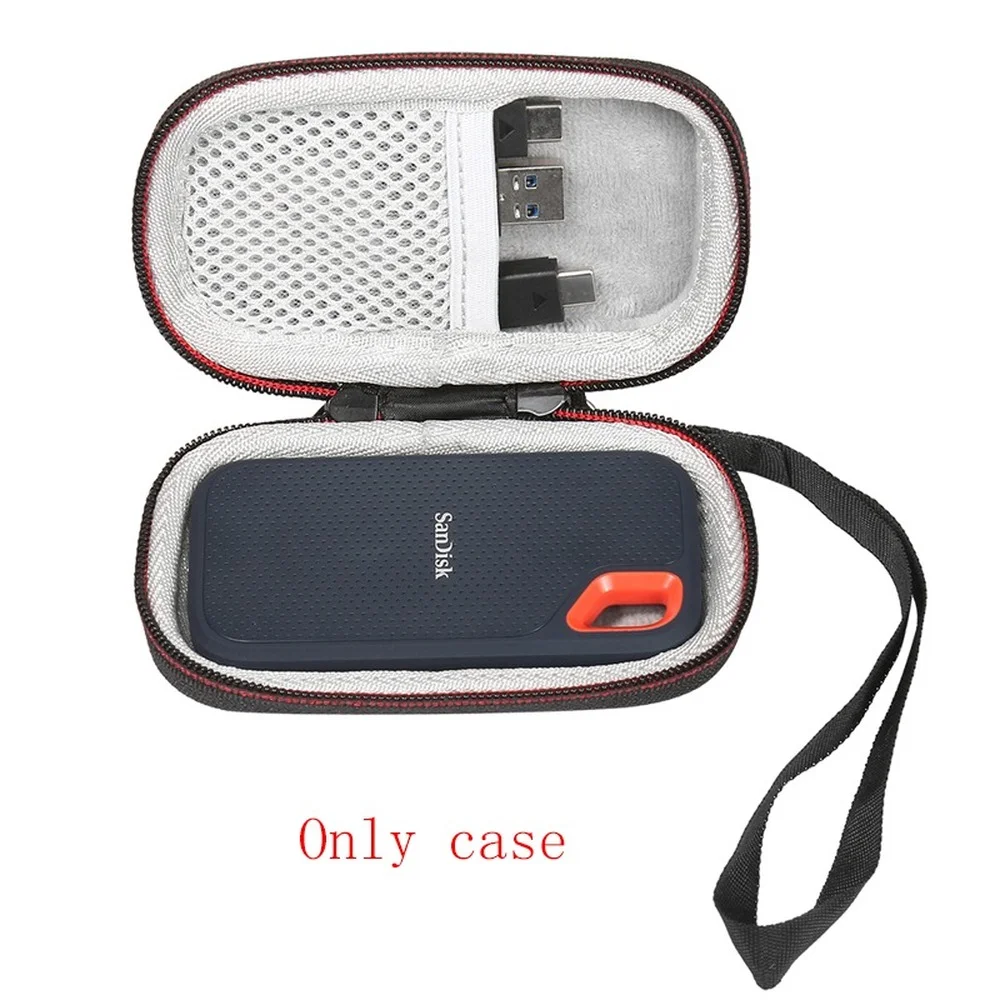 Hard Case for San Disk SanDisk PSSD E60 / E61 Extreme Portable SSD SDSSD Carrying Storage Bag