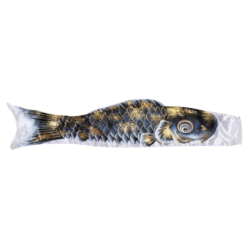 Colorful Japanese Style Carp Wind Sock Koinobori Fish Flag Wall Hanging Decoration: B 50CM