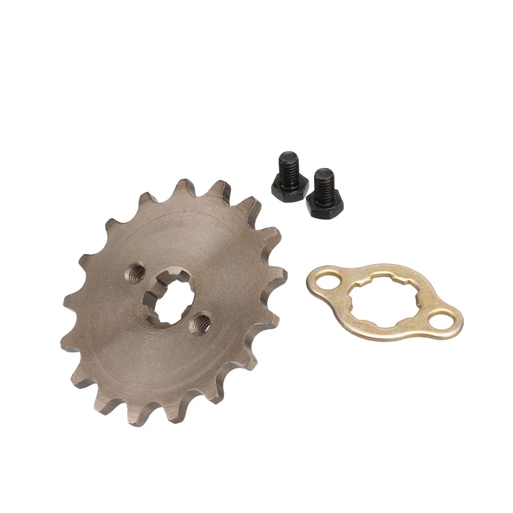 415 14T15T16T17T 17 mm Motorrad-Frontmotor-Kettenrad, geeignet für 50 cc, 70 cc, 110 cc, 125 cc, 140 cc, 160 cc Grube Fahrrad Mini Fahrrad Moped