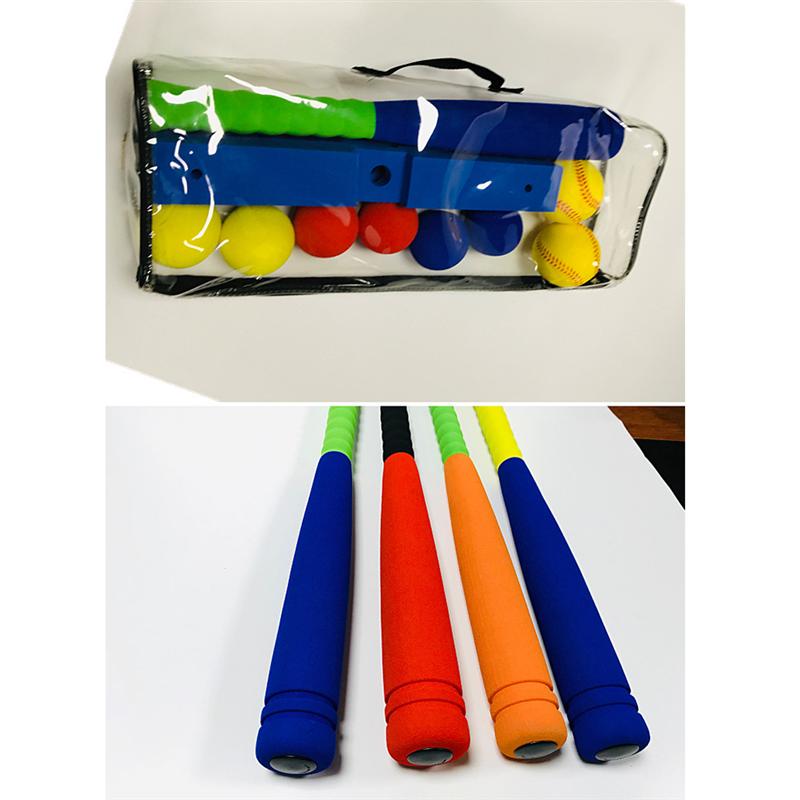 Kinder Weichen Baseball Spielzeug Sport Freizeit Traditionellen Ausbildung Baseball Bat Gummi Komfortable Sport Set