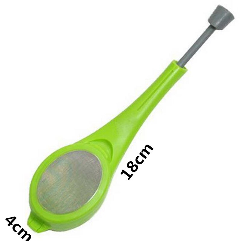 Tea Infuser Built-in plunger Healthy Intense Flavor Reusable Tea bag Plastic Tea&amp;Coffee Strainer Measure Swirl Steep Stir&amp;Press