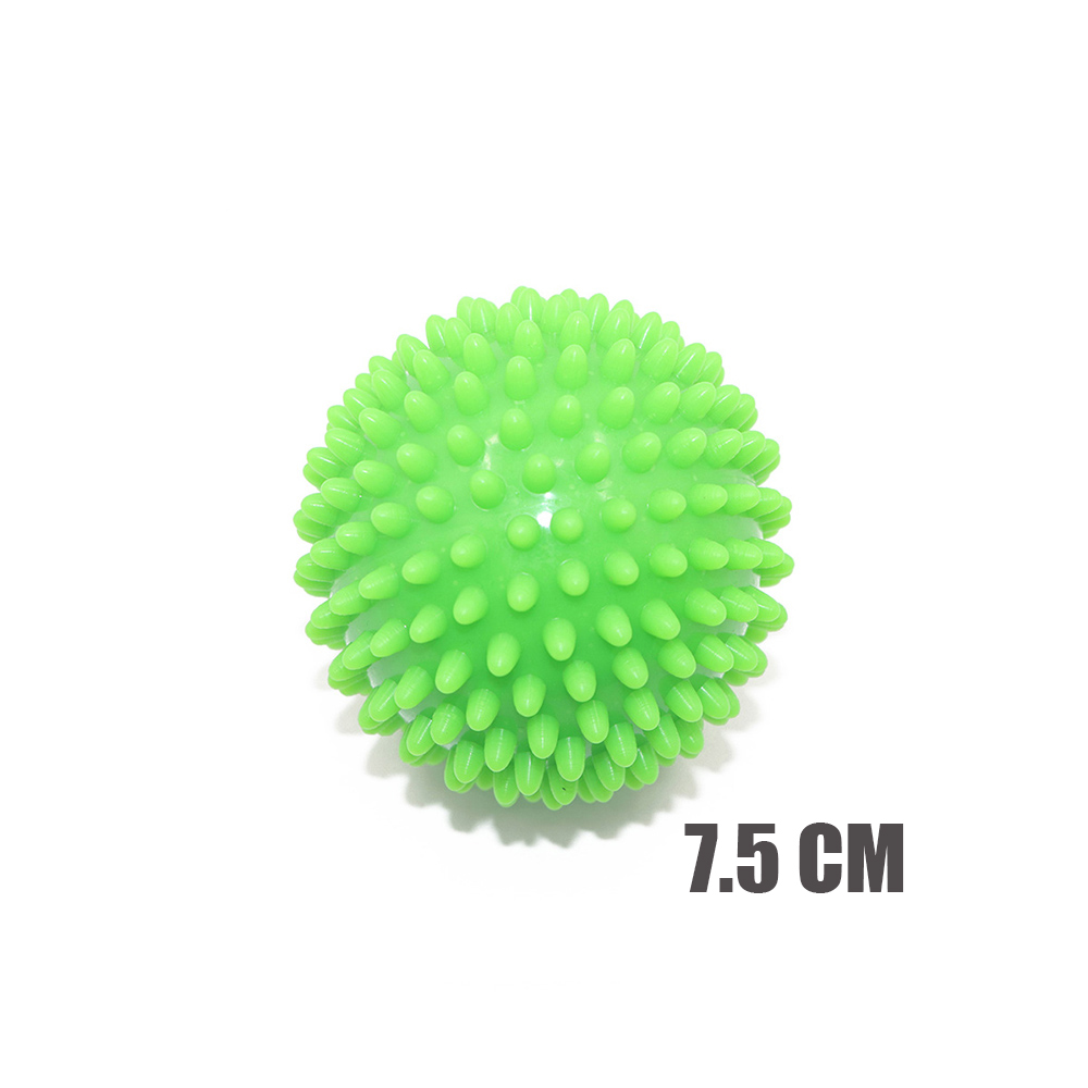 7.5cm/9cm 8 färger pvc massagebollar fitnessbollar muskelavslappningsapparat triggerpunkt fitnessutrustning bollar handfot relax: Choklad
