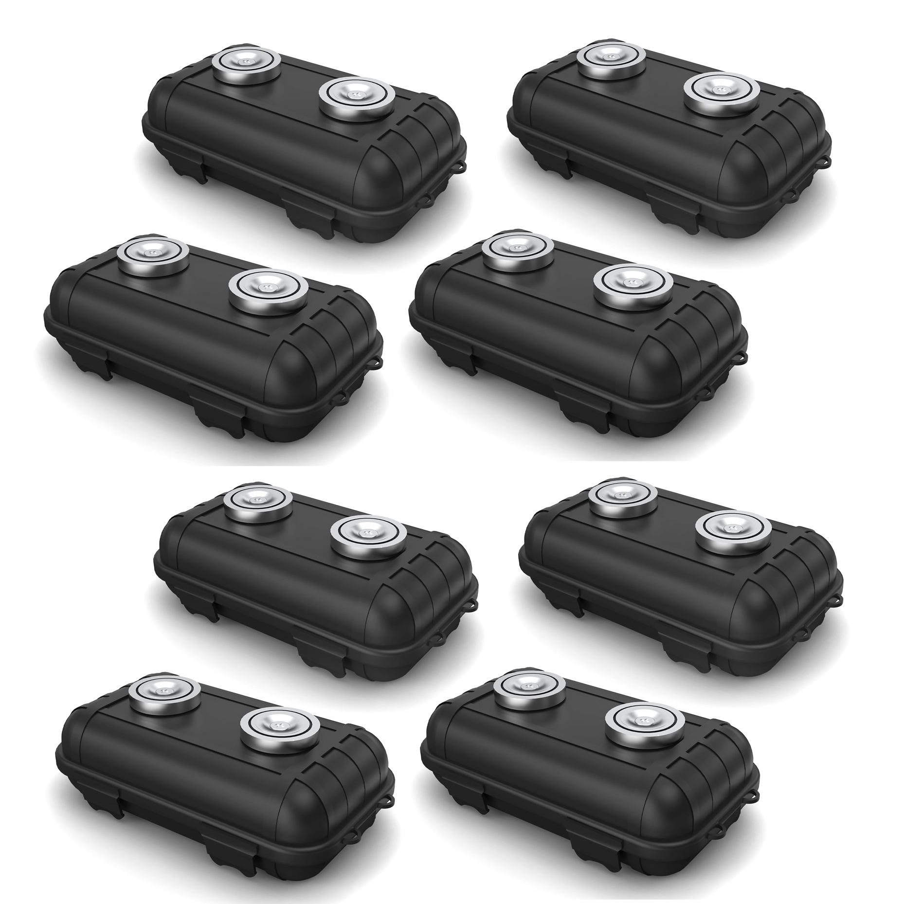 Magnetische sleutelhouder onder auto Verberg een sleutel buiten Buiten Waterdichte sleutelverbergdoos voor kamperen Road Trip RV Lange afstandsreizen