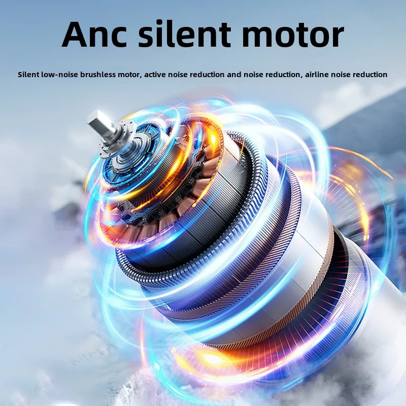 Kompres lodowy szybki wentylator chłodzący wentylatory ręczne USB akumulator przenośny mini wentylator cyfrowy wyświetlacz doprowadziło, podróże, kemping, na zewnątrz