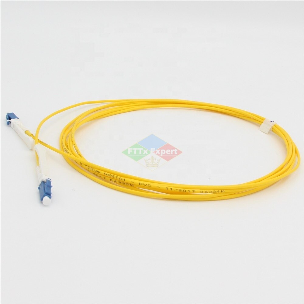 10PCS Simplex LC/UPC-SC/UPC fiber optic patch cord Cable 1m/2m/3m/5m/10m fiber optic jumper cable 2.0mm