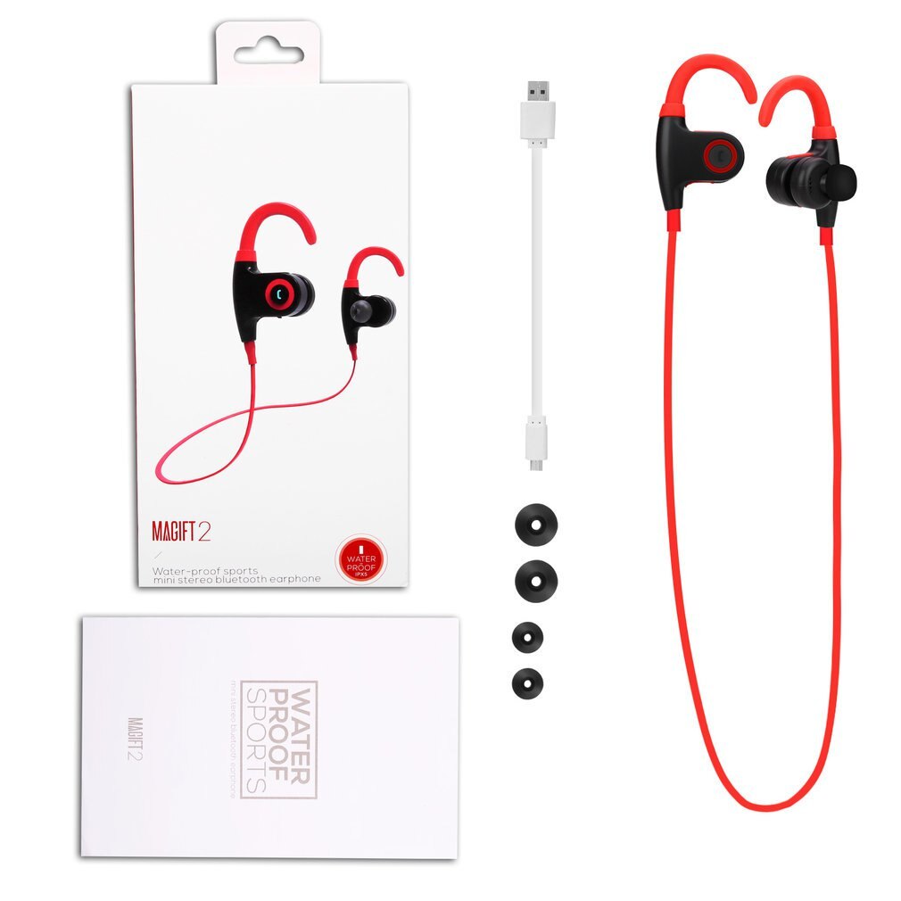 Draadloze bluetooth sportheadset mini muziek/buiten ipx 4 waterdichte oordopjes in-ear bekabelde oordopjes 3d stereo voor smartphones