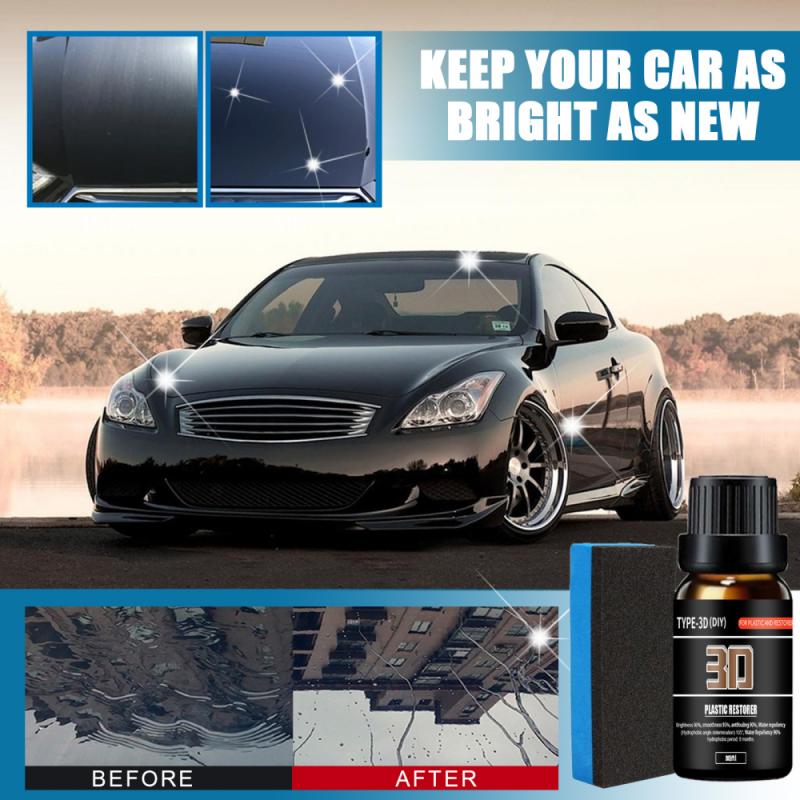 30Ml Auto Coating Verf Zorg Nano Hydrofobe Coating Waterdicht Hoogglans Shine Liquid Polish Wax Met Spons Auto Verf zorg