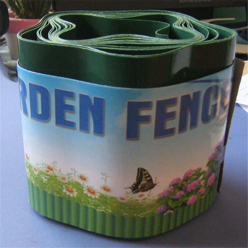 Garden Decorative Lawn Edging DIY Fence Flower Protect Easy Installation Path Courtyard Grass Wall Ripple Shape Durable