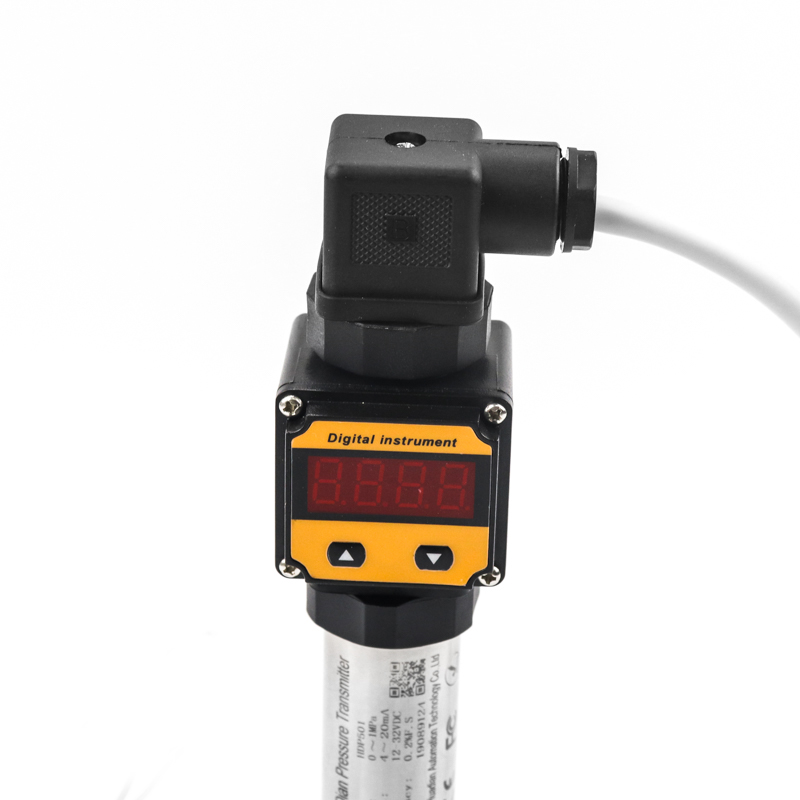 2 wires loop powered pipe pressure transmitter transducer with digital display