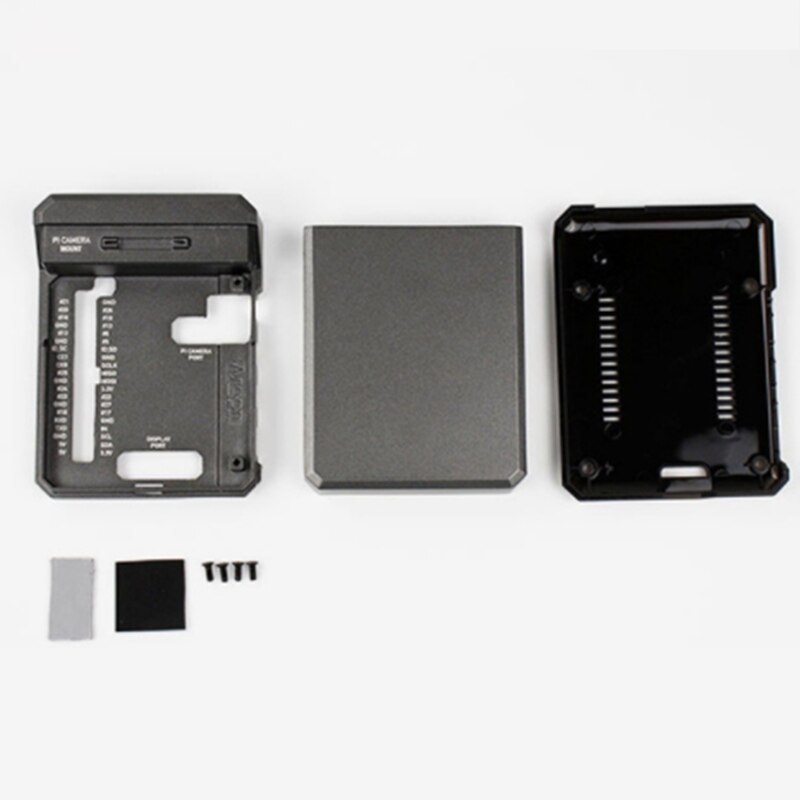 Suitable for Raspberry Pi 4B Aluminum Alloy Case Pive Heat Dissipation Metal Argon NEO CASE Sliding netic