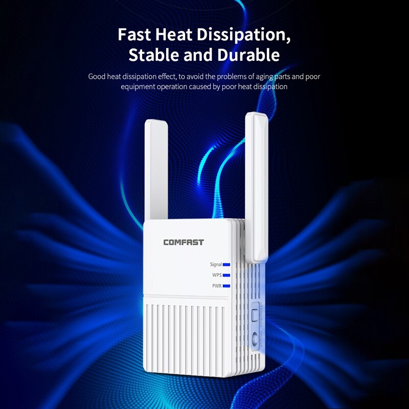 N300 Wifi Amplifier Wifi Signal Amplifier Through Wall Network Speed Extender Repeater Suitable for Office Home
