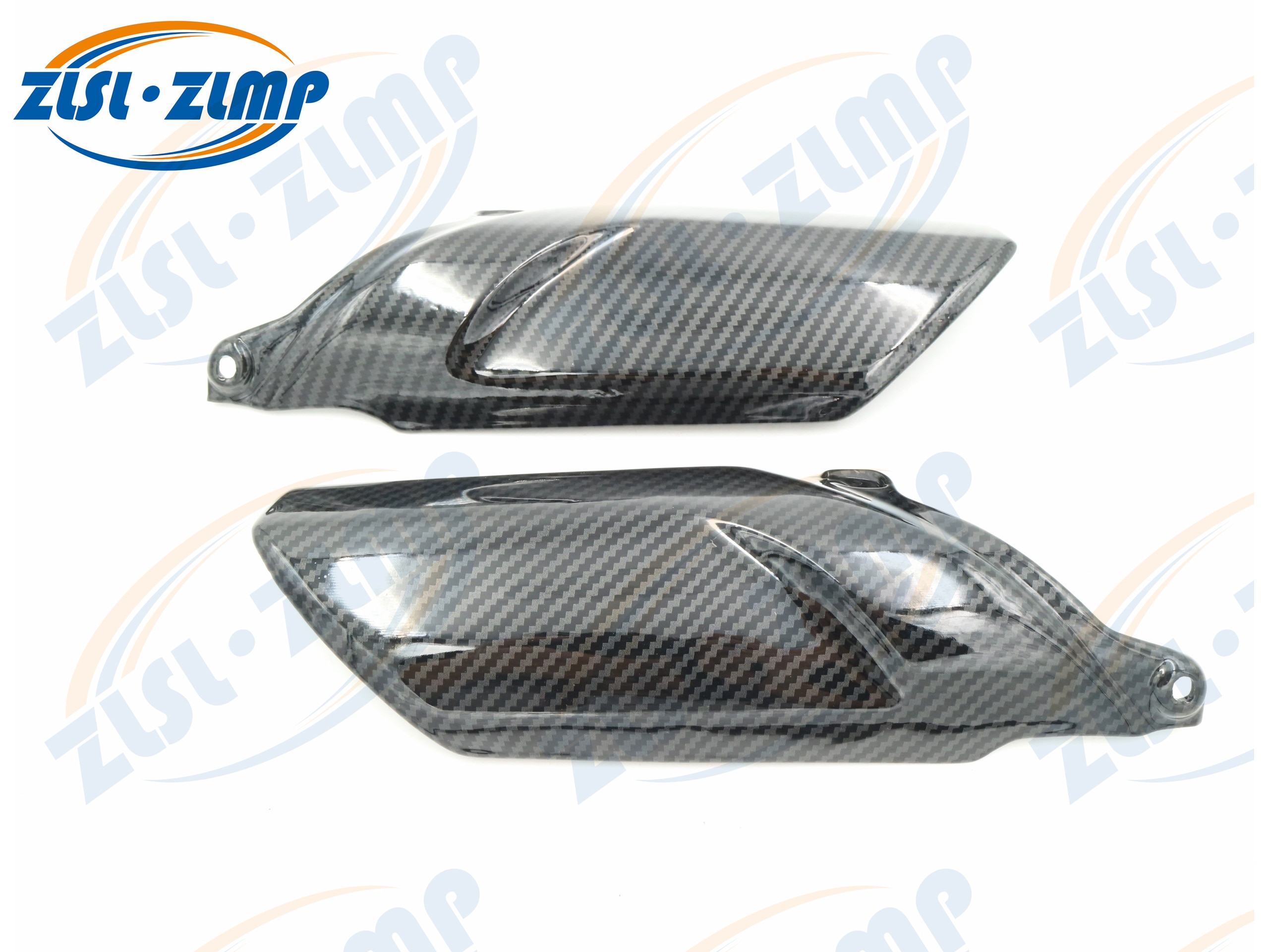 Guardabarros delantero para motocicleta KAWASAKI ER6N ER 6N ER-6N 12-16, cubierta de suspensión, Protector de choque, carenado de fibra de carbono, Color