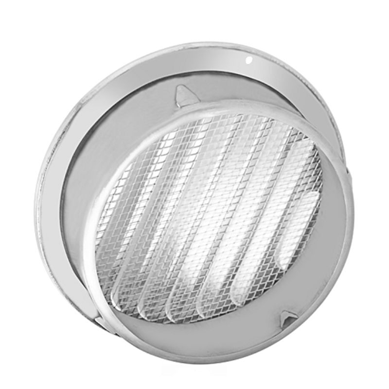 Stainless Steel Exterior Wall Air Vent Grille Round Ducting Ventilation Grilles 70mm,80mm,100mm,120mm,150mm,160mm,180mm,200mm