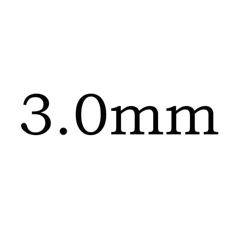 1000 Pcs Aaaaa Grade Ronde Witte Zirconia Steen Losse Cz Stenen Brilliant Synthetische Edelstenen Kralen Voor Sieraden Maken 0.6 ~ 7.5 Mm: 3.0mm 1000pcs