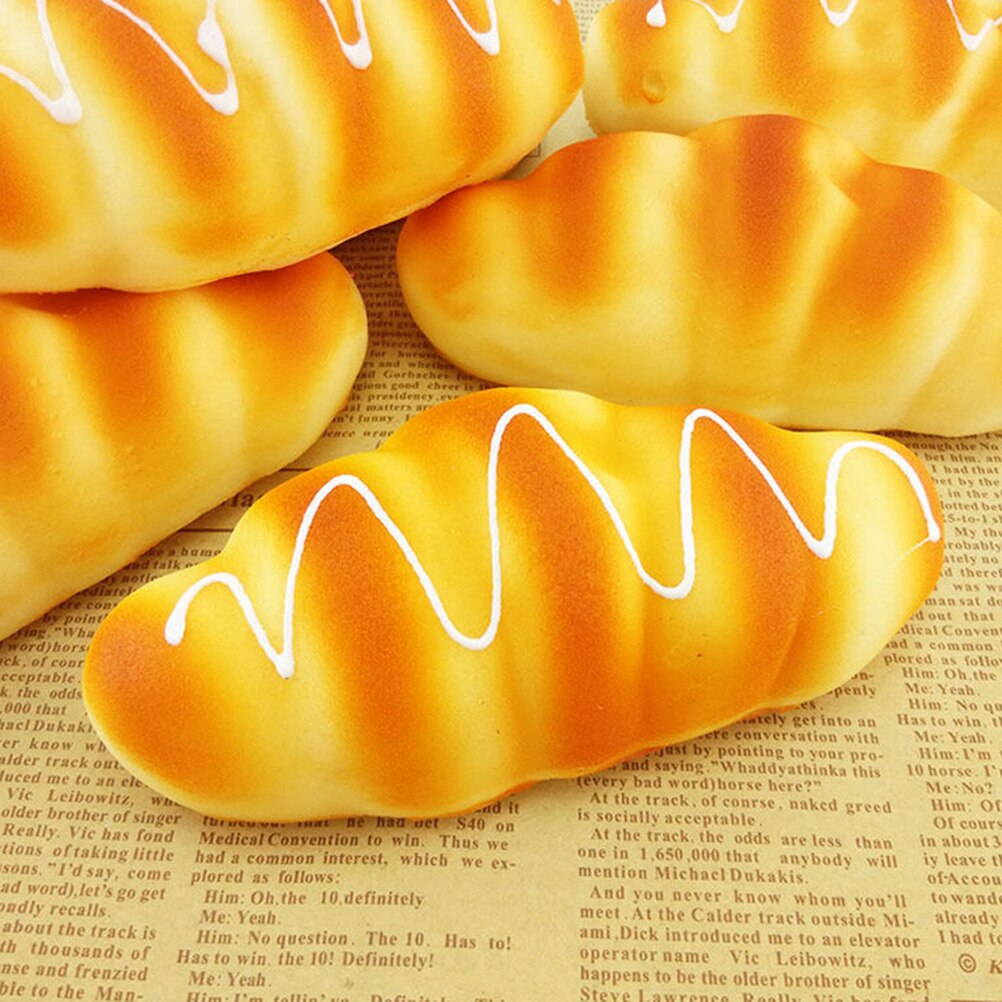 1Pc Jumbo Kussen Loaf Cake Brood Speelgoed Kawaii Squishy Slow Squeeze Stress Kids