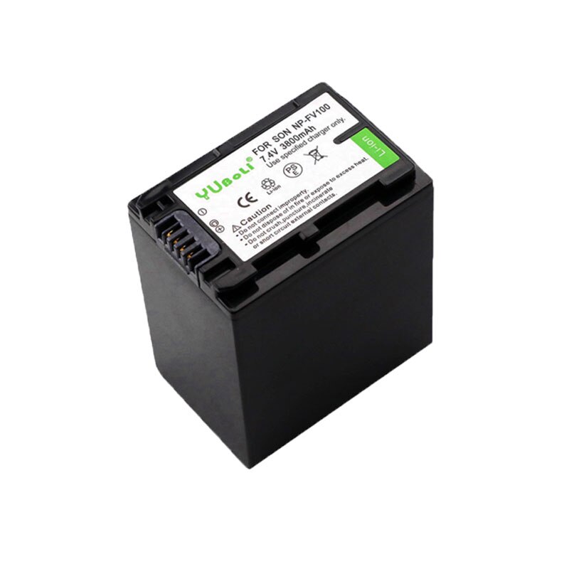 5PCS/LOT bateria NPFV100 NP-FV100 NP FV100 Battery Batteries for Sony NP-FV30 NP-FV50 NP-FV70 SX83E SX63E: 1battery