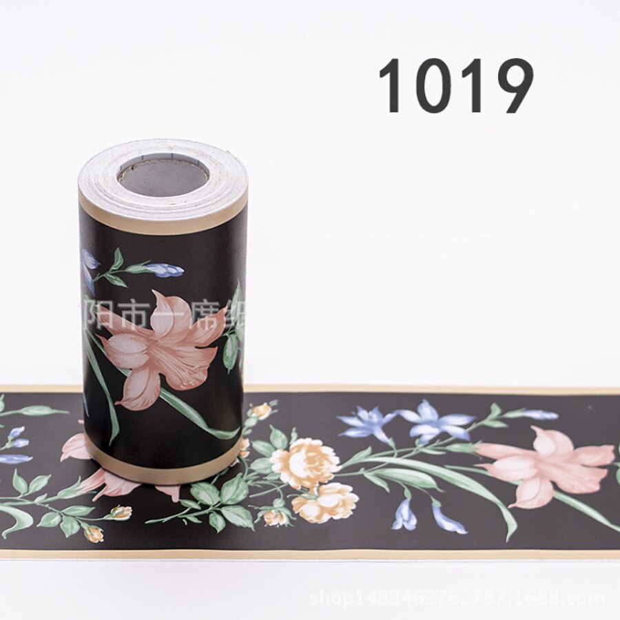 Pegatinas de pared autoadhesivas de cintura de 0,1x10m, línea de rodapié para sala de estar, cocina, baño, película decorativa impermeable para jardín de infantes: Verde claro