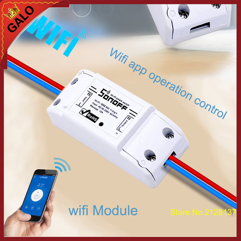 ITEAD Heimat Automatisierung Sonoff Clever Heimat WiFi Drahtlose Schalter Modul für Apfel Android APP