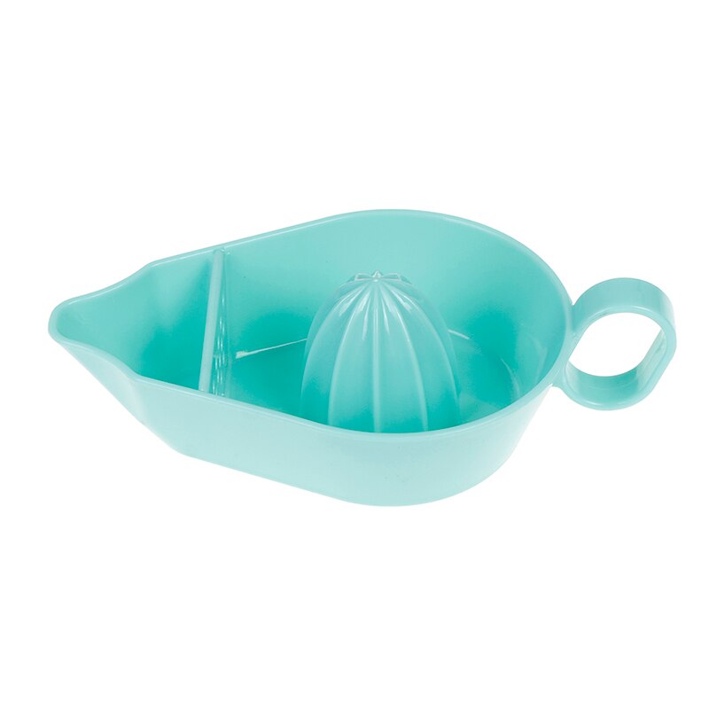 Citronpress mini manuell fruktpress apelsinjuicer kök juice separator verktyg manuell press bar kök tillbehör: Blå