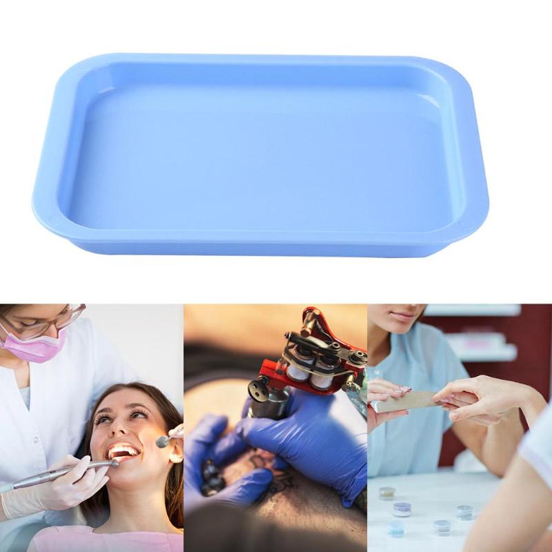Dental plastbakke endo-filer rengøringsstativ holder autoklave sterilisatorbeholder høj kapacitet tatovering manicure værktøj