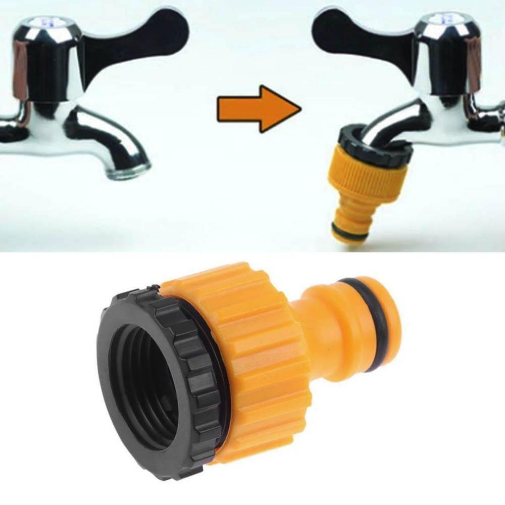10 Uds 3/4 ",1/2" conector para manguera de riego de púas adaptador de conector de agua de grifo rápido adaptador de acoplamiento rápido herramienta de jardín de cinta de goteo