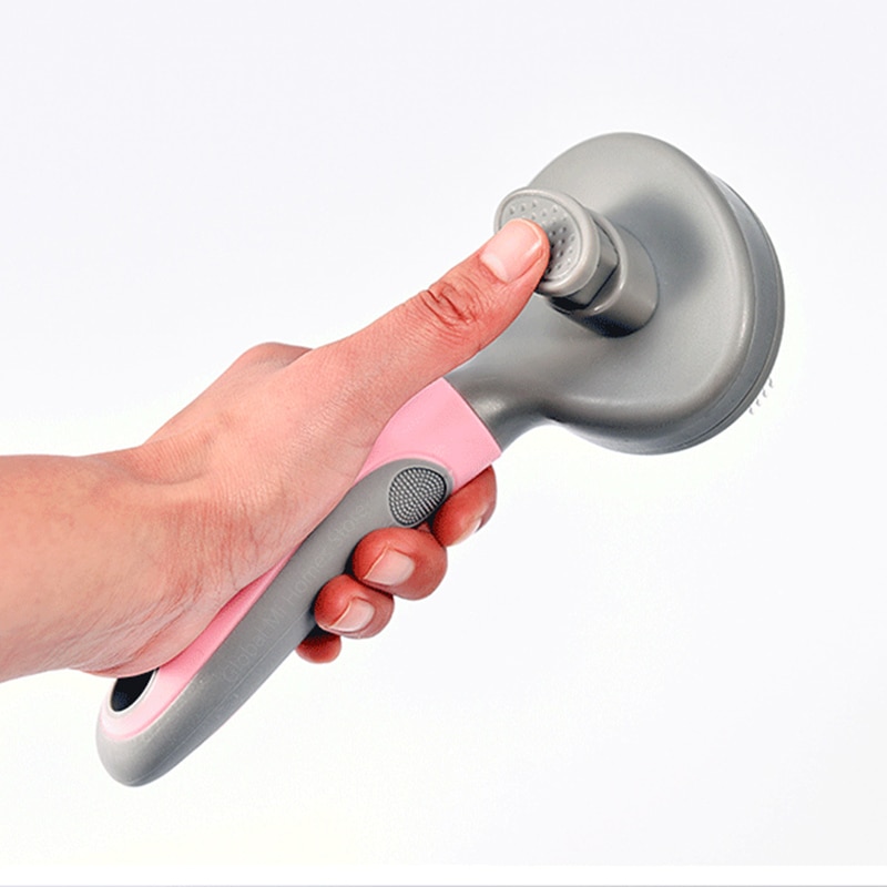 Tflag innovate børste kattehårfjerning børste combpet grooming tools hårfældning trimmer kam til katte