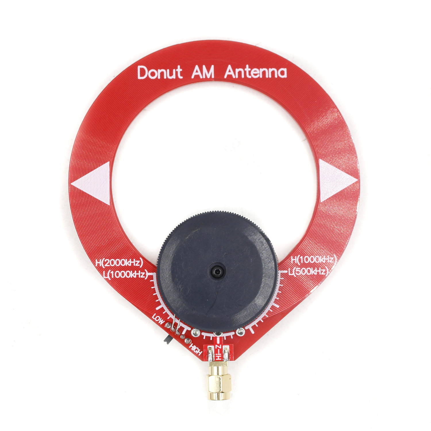 Miniantena de bucle Donut AM MW/SW para HFDY malafiteam DSP DSP2, receptor de onda media HF, 2 unidades por juego
