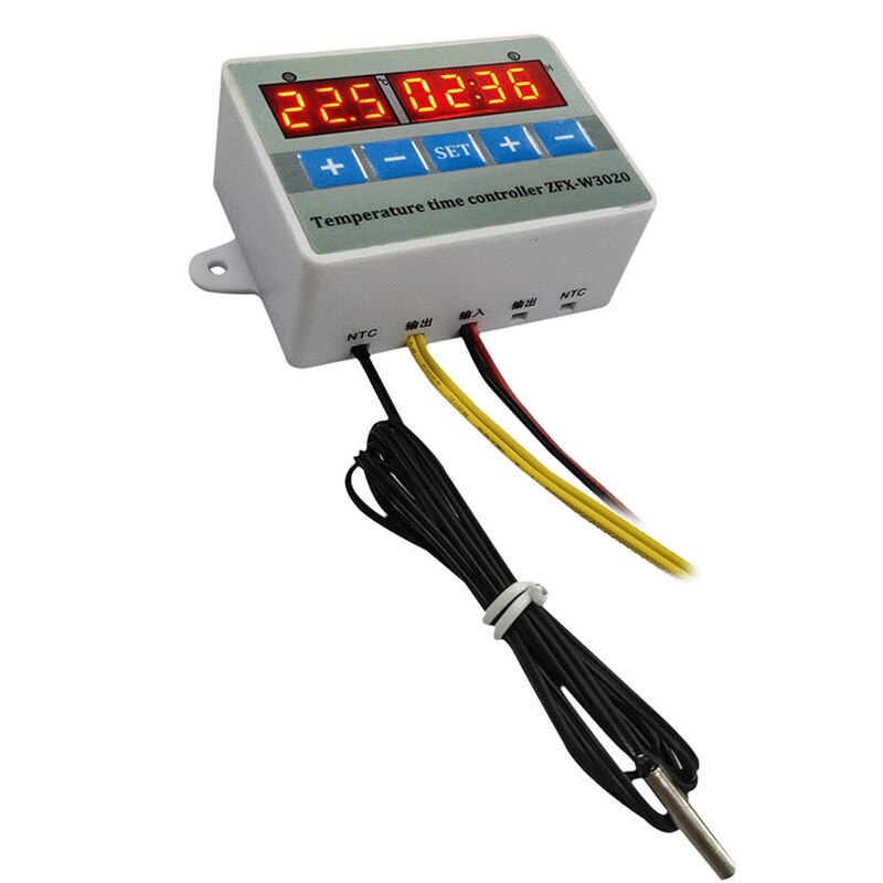 LBER ZFX-W3020 Digital Intelligent Temperature Time Controller Thermostat Timer Switch Module -55-110 Celsius