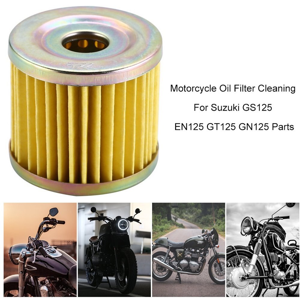 Filtro de aceite para motocicleta Suzuki GS125 EN125 GT125 GN125, piezas de bajo precio,