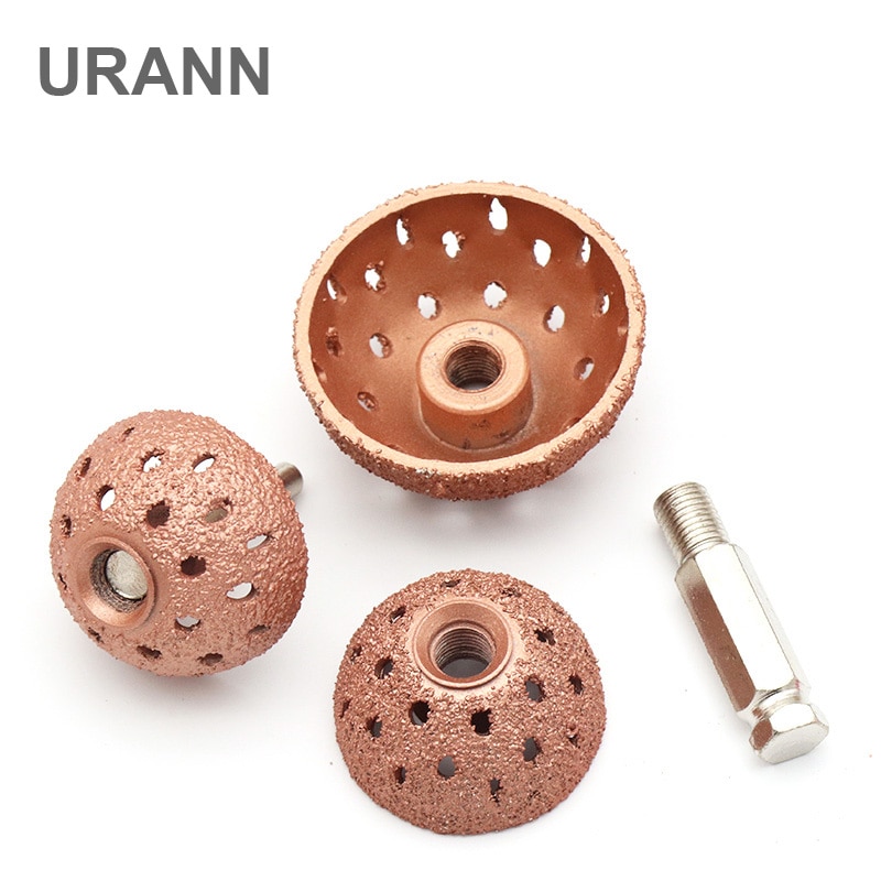 URANN 1pcs 42mm 55mm Tungsten steel Tire grinding wheel Tire tire grinding head Carbide grinding head